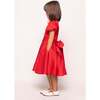 Mini Wrenley Dress in Red Taffeta - Dresses - 6 - thumbnail
