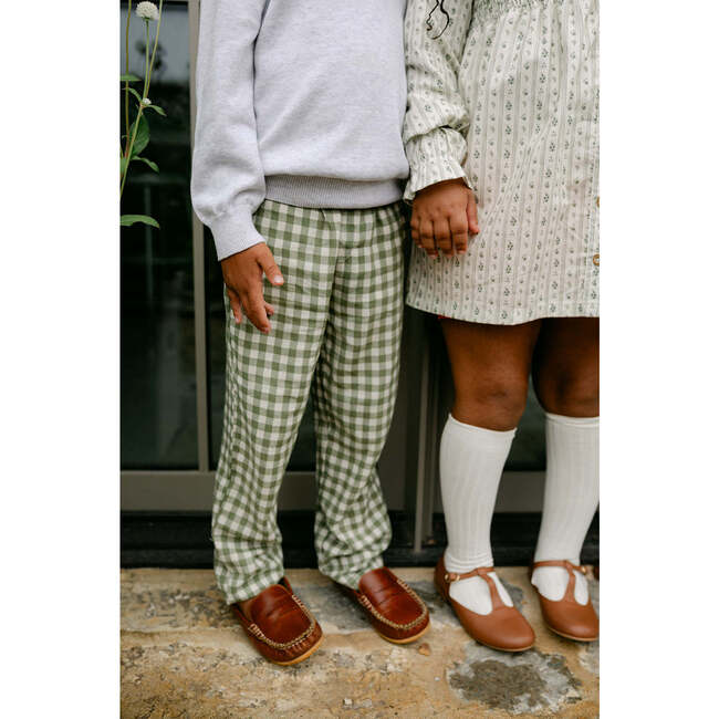 Bennett Pant, Green Gingham