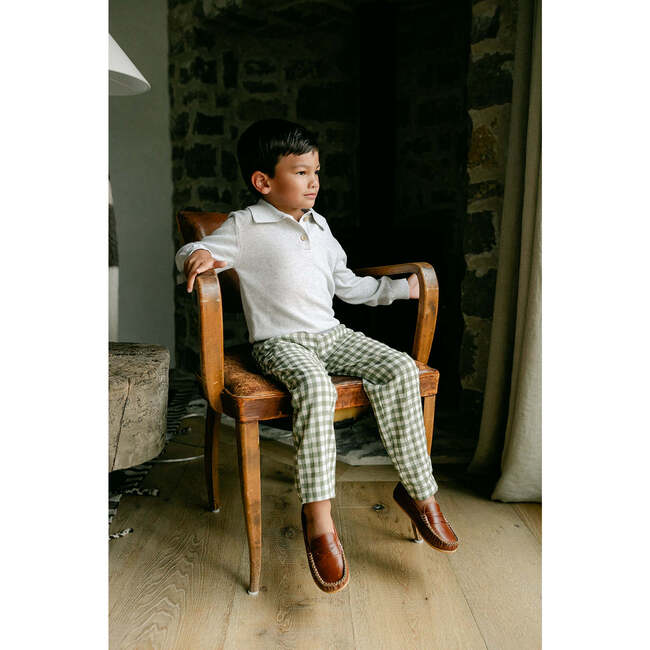 Bennett Pant, Green Gingham