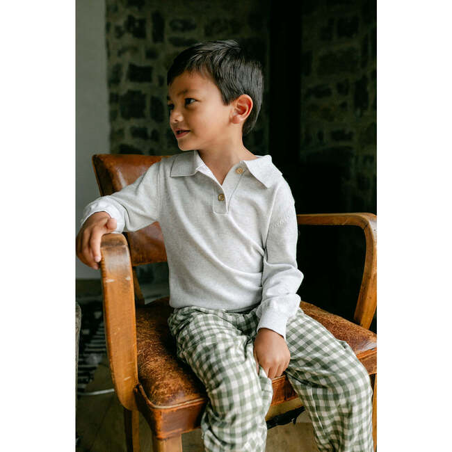 Bennett Pant, Green Gingham - Pants - 3