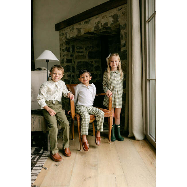 Bennett Pant, Green Gingham - Pants - 4