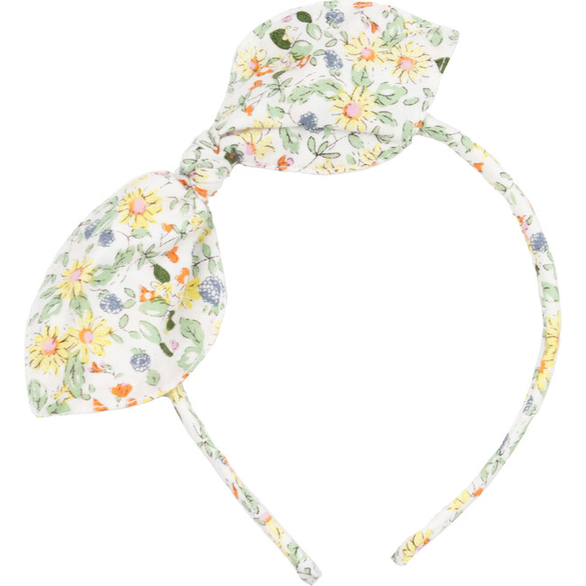 Bow Headband, Yellow