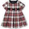 Plaid Dress With Bows - Dresses - 1 - thumbnail