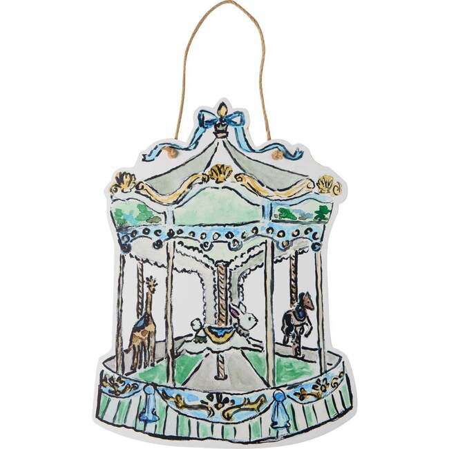 Carousel Hanger, Blue