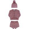The Aspen Cashmere Baby Gift Set, Rose - Mixed Apparel Set - 1 - thumbnail