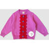 Wiggle Cardigan, Pink - Cardigans - 1 - thumbnail