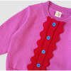 Wiggle Cardigan, Pink - Cardigans - 3 - thumbnail