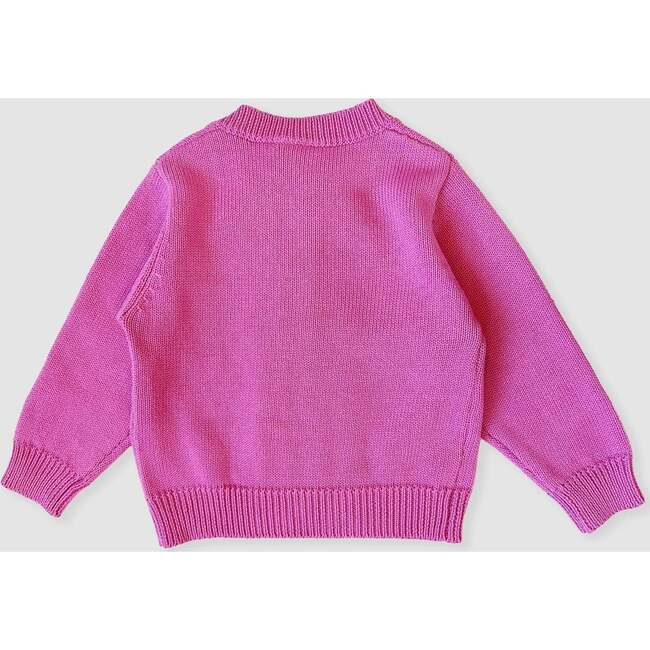 Wiggle Cardigan, Pink - Cardigans - 4