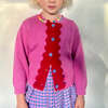 Wiggle Cardigan, Pink - Cardigans - 5 - thumbnail