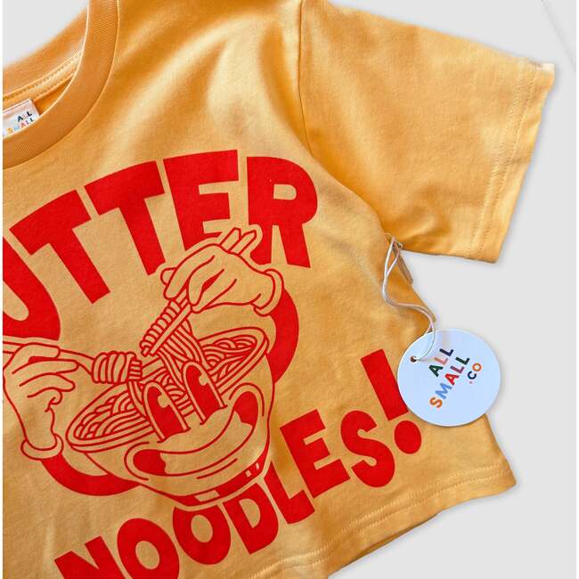Butter Noodles Tee, Yellow - T-Shirts - 3