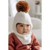 The Signature Cozy Balaclava, Ivory - Winter Hats - 2
