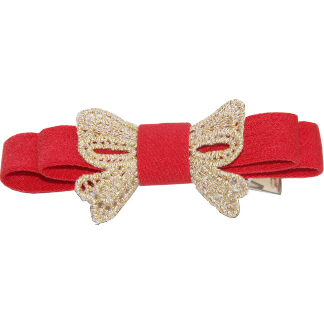 Lucy Hairclip, Red