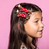 Lady Hairclip, Red - Hair Accessories - 2 - thumbnail