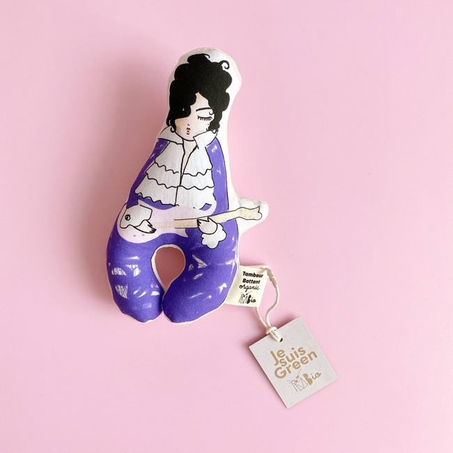TAMBOUR BATTANT Mr. Purple Rain Rattle