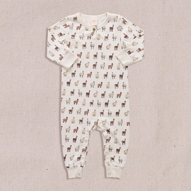 Baby Park Romper, Llamas and Alpacas