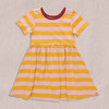 Sunny Dress, Pink and Yellow Stripes - Dresses - 1 - thumbnail