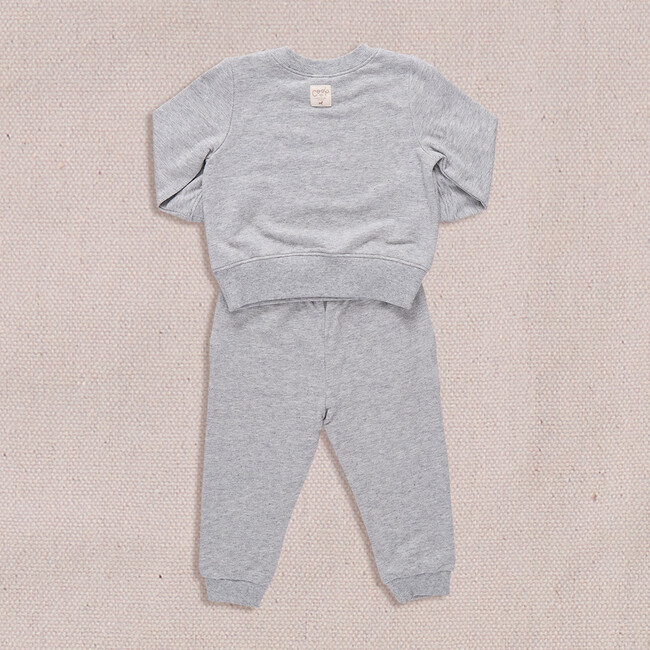 Baby Jax Jogger Set, Heather Grey