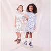 Playground Long Sleeve Dress, Tiny Vintage Guitars - Dresses - 4 - thumbnail