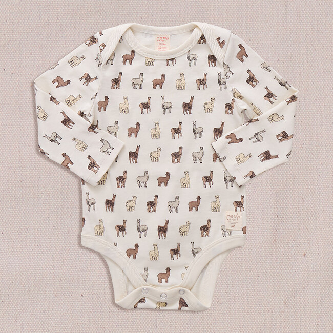 Baby Wonder Bodysuit, Llamas and Alpacas