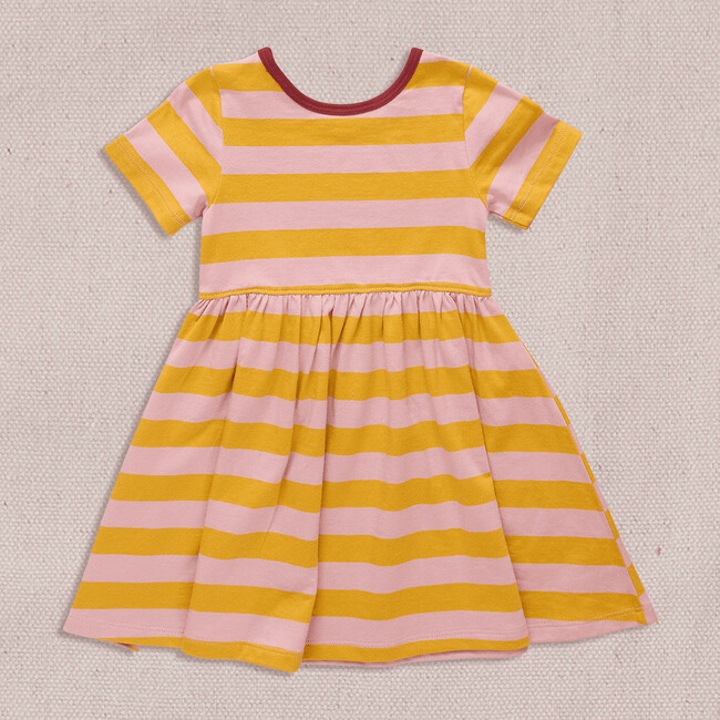 Sunny Dress, Pink and Yellow Stripes - Dresses - 5
