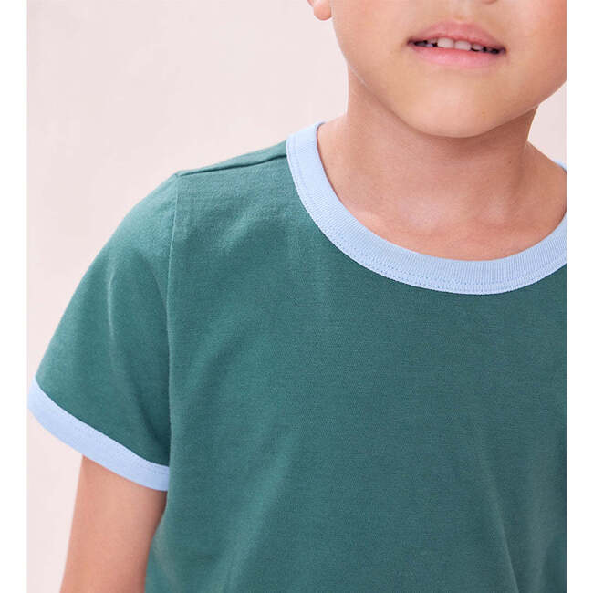 Adventure Ringer T-Shirt, Pine - T-Shirts - 3