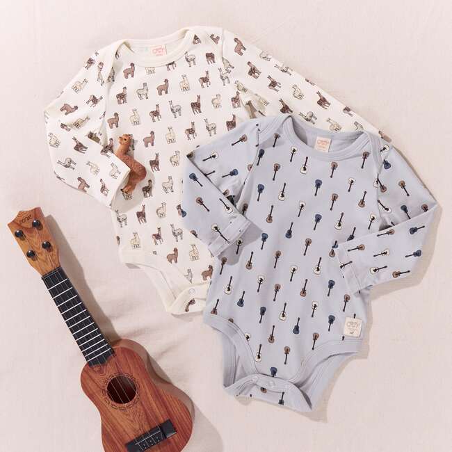 Baby Wonder Bodysuit, Llamas and Alpacas - Onesies - 3