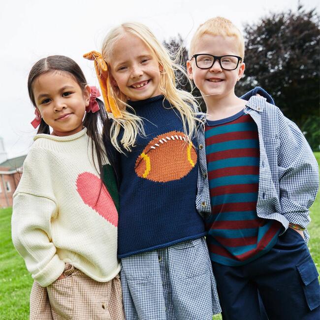 Adventure T-Shirt, Teal and Burgundy Stripe - T-Shirts - 4