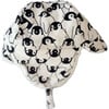 Winter Hat, Penguins with Velcro Straps - Winter Hats - 3 - thumbnail