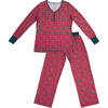 Women's Adult Bamboo Pajamas, Tartan - Pajamas - 1 - thumbnail