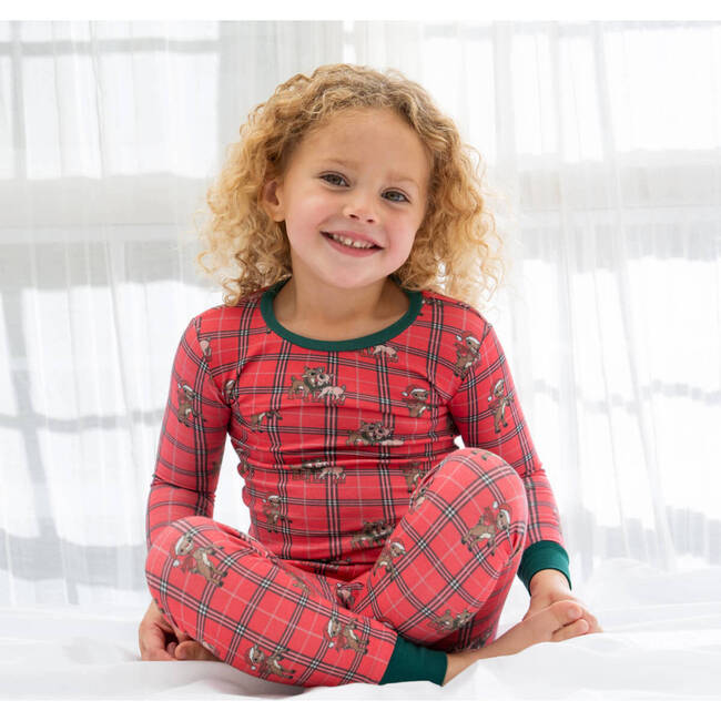 Toddler/Kids Bamboo Pajamas , Tartan