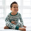 Toddler/Kids Bamboo Pajamas , Fair Isle Forest - Pajamas - 2 - thumbnail