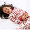 Toddler/Kids Bamboo Pajamas , Fair Isle Cranberry - Pajamas - 2 - thumbnail