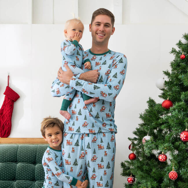 Men's Adult Bamboo Pajamas, Rudolph®