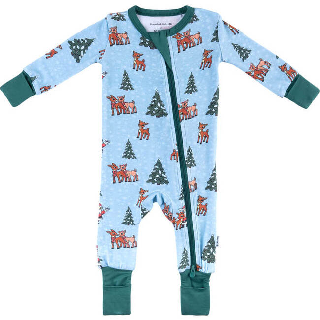 Baby Bamboo Pajamas W/ DreamCuffs®, Rudolph®
