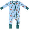 Baby Bamboo Pajamas W/ DreamCuffs®, Rudolph® - Footie Pajamas - 1 - thumbnail