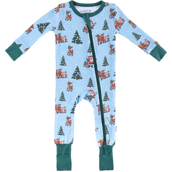 Baby Bamboo Pajamas W/ DreamCuffs®, Rudolph®