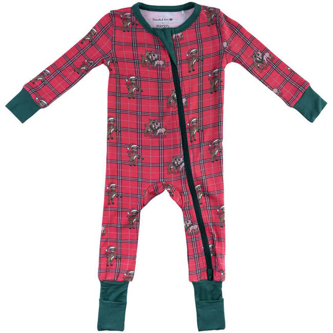 Baby Bamboo Pajamas W/ DreamCuffs®, Tartan
