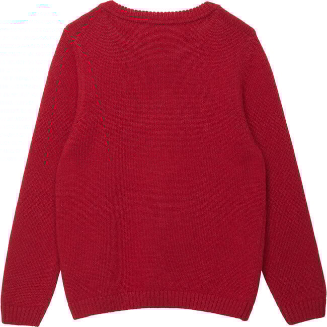 Fairy Knit Sweater, Crimson
