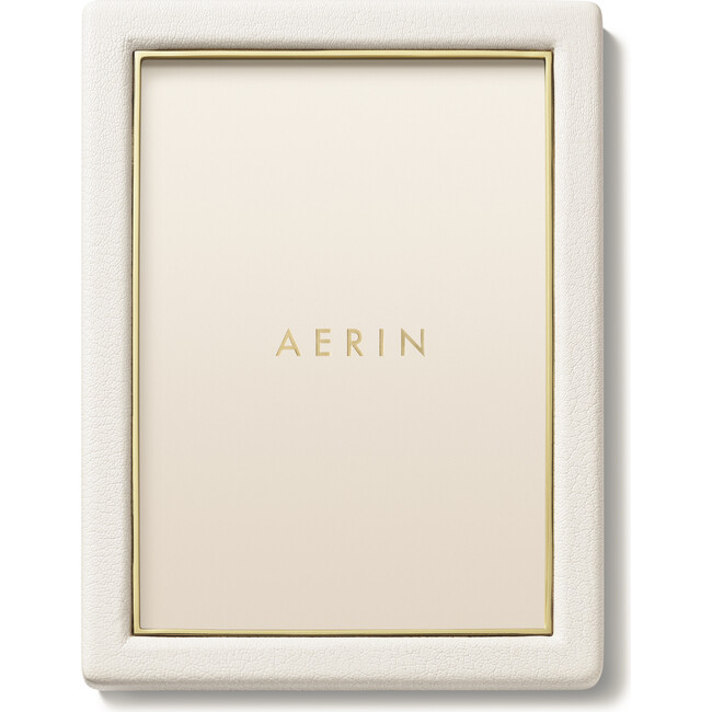 Piero Leather Frame, Shadow White