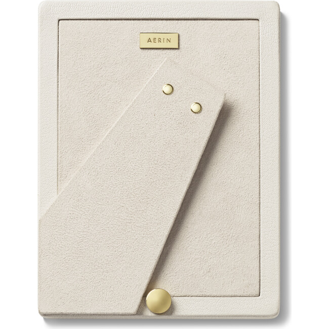 Piero Leather Frame, Shadow White