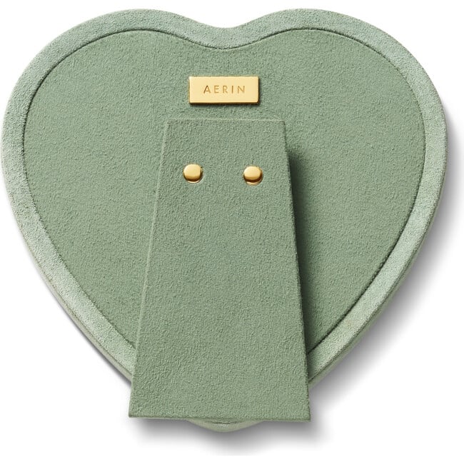 Valentina Suede Heart Frame, Sage - Frames - 3