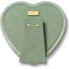 Valentina Suede Heart Frame, Sage - Frames - 3 - thumbnail