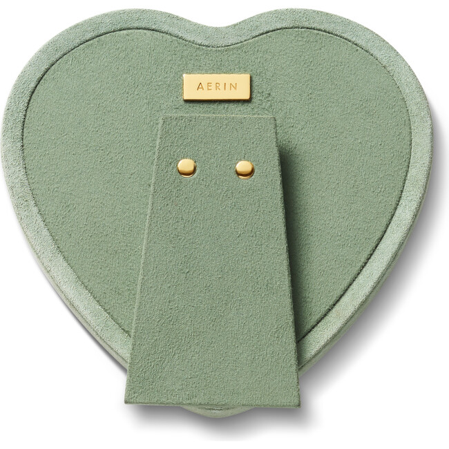 Valentina Suede Heart Frame, Sage - Frames - 4