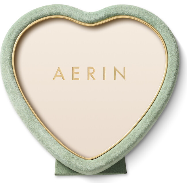 Valentina Suede Heart Frame, Sage - Frames - 6