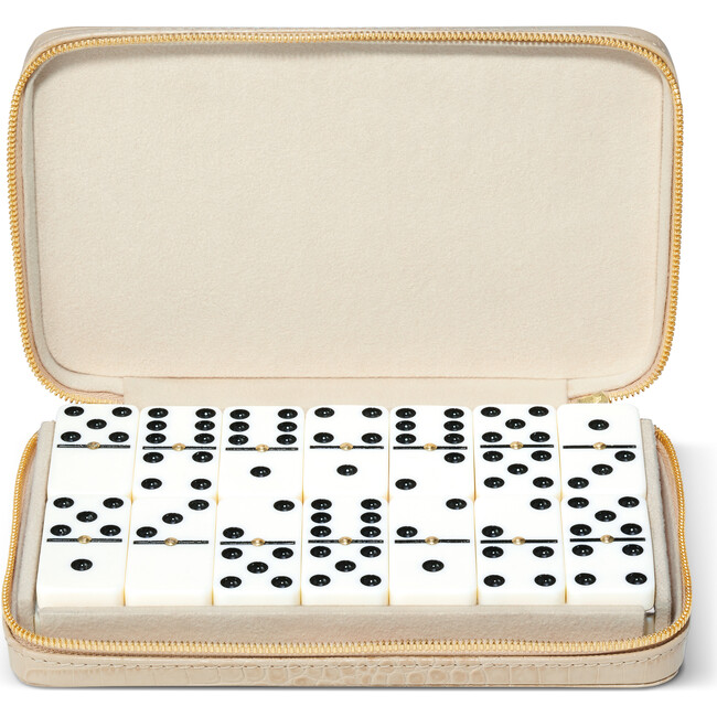 Enzo Travel Domino Set, Fawn - Board Games - 4