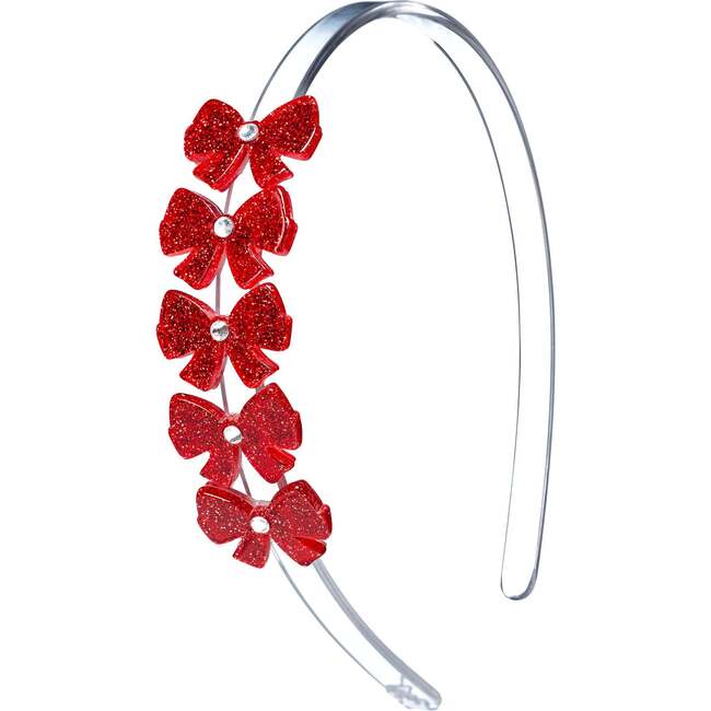 Bows Glitter Red Headband