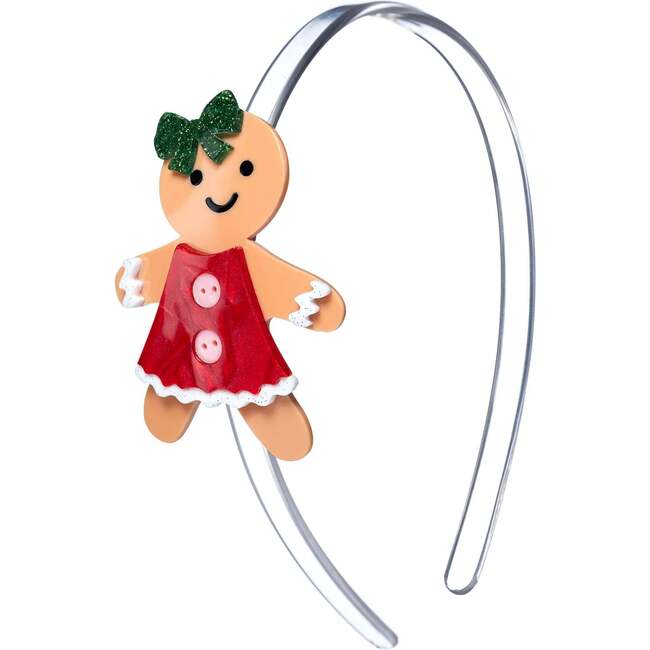 Gingerbread Girl Red Headband