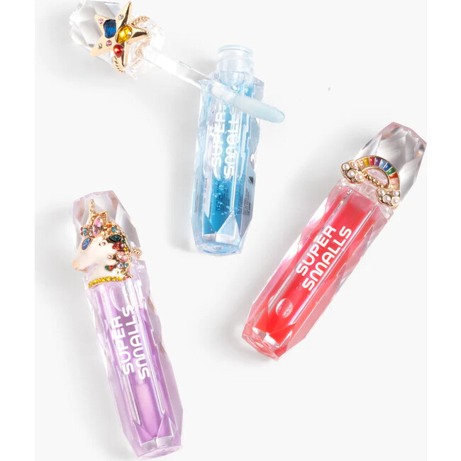 Gloss It Rainbow Lip Gloss Ring Set - Makeup - 3