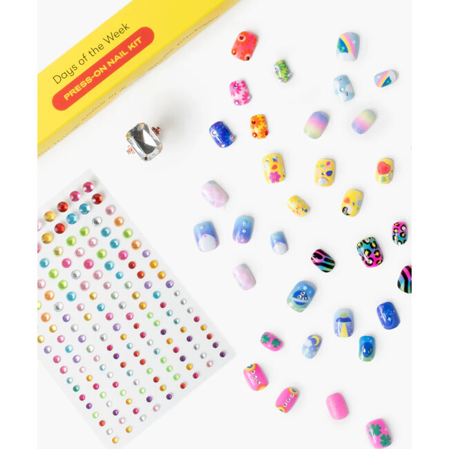 Days of the Week Press On Nails Kit - Nails - 5