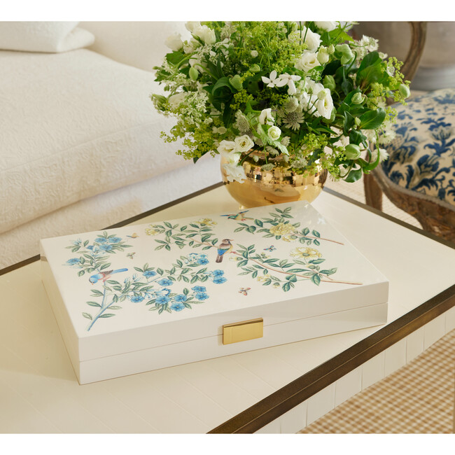 Aerin X Gracie Lacquer Backgammon Set, Heathcote - Accents - 7